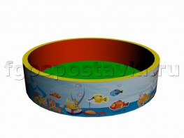 Бассейн круглый с шелкографией - fgospostavki.ru - Каменск-Уральский