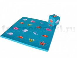 Игровой мат "Море" с кубиком - fgospostavki.ru - Каменск-Уральский