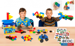 Конструктор Природа и техника (200 деталей) - fgospostavki.ru - Каменск-Уральский