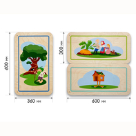 Набор стеновых панелей «Мир сказки - У Лукоморья» - fgospostavki.ru - Каменск-Уральский