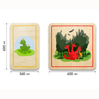 Набор стеновых панелей «Мир сказки - Волшебные герои» - fgospostavki.ru - Каменск-Уральский