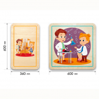 Набор стеновых панелей «Мои увлечения - Весёлые эксперименты» - fgospostavki.ru - Каменск-Уральский