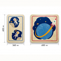 Набор стеновых панелей «Мы в Космосе - Первый полёт» - fgospostavki.ru - Каменск-Уральский