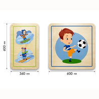 Набор стеновых панелей «Спорт - Путь к победе» - fgospostavki.ru - Каменск-Уральский