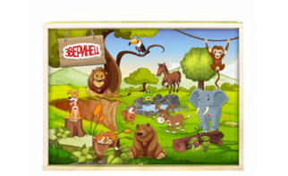 Интерактивная светозвуковая панель «Зверинец» - fgospostavki.ru - Каменск-Уральский