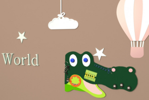 Бизиборд «Голова крокодила» - fgospostavki.ru - Каменск-Уральский