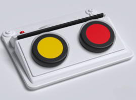 Игровой коммуникатор 2-х кнопочный со вставкой - fgospostavki.ru - Каменск-Уральский