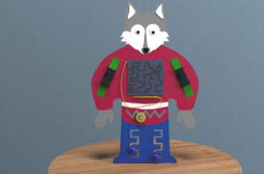 Бизиборд «Серый волчонок» - fgospostavki.ru - Каменск-Уральский