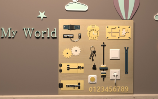 Бизиборд «Умелый малыш» - fgospostavki.ru - Каменск-Уральский