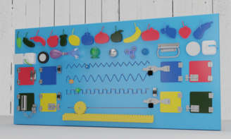 Бизиборд «Фрукты и овощи» - fgospostavki.ru - Каменск-Уральский