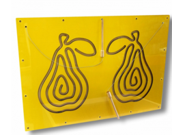 Межполушарная доска №21 желтая - fgospostavki.ru - Каменск-Уральский