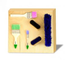 Тактильно-развивающая панель с мягкими кисточками - fgospostavki.ru - Каменск-Уральский