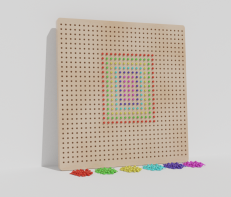 Тактильно-развивающая панель «Радужная мозаика» - fgospostavki.ru - Каменск-Уральский