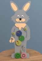 Бизиборд «Пасхальный кролик» - fgospostavki.ru - Каменск-Уральский