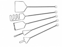 Постановочные зонды на витых ручках с колечком (с пятью шариками). Комплект из 5 зондов - fgospostavki.ru - Каменск-Уральский