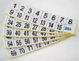 Фишки для игры «Бинго» со шрифтом Брайля - fgospostavki.ru - Каменск-Уральский