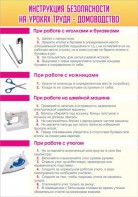 Стенд "Инструкция безопасности на уроках труда №1" - fgospostavki.ru - Каменск-Уральский