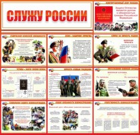 Стенд "Служу России" - fgospostavki.ru - Каменск-Уральский