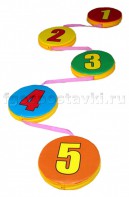 Дорожка "Змейка-шагайка-геометрическая" с цифрами - fgospostavki.ru - Каменск-Уральский